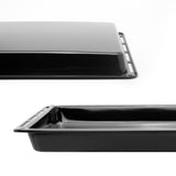 UNIQDEALZ 445 x 375 x 20 mm Backblech emailliert für Bauknecht Whirlpool Ignis Ikea auch Neckermann Lloyds Quelle Privileg Matura