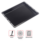 UNIQDEALZ 445x375x30 mm Set Backblech und Backrost passend für Whirlpool Gruppe Bauknecht Whirlpool Ignis IKEA Algor