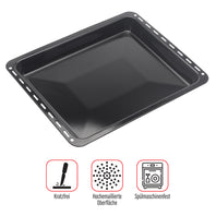 UNIQ DEALZ 455x370x 31 und 46mm 3er SET passend für BSH-Gruppe 662999 – 00662999, 434038 kompatibel Bosch Siemens Neff