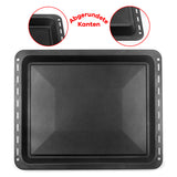 UNIQDEALZ ANTIHAFT 455x370x31 mm Backblech Fettpfanne antihaftbeschichtet/ passend für BSH-Gruppe 662999 – 00662999, 434038 kompatibel Bosch Siemens Neff Constructa Balay NEFF, Gorenje (Schwarz)