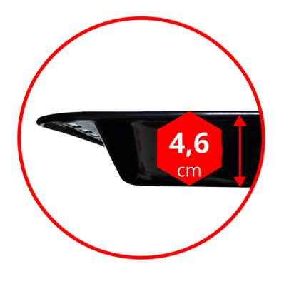 UNIQDEALZ 455x370x46 mm Extra Tiefes Backblech Fettpfanne emailliert passend für BSH-Gruppe 662999 – 00662999, 434038 kompatibel Bosch Siemens Neff Constructa Balay NEFF Gorenje