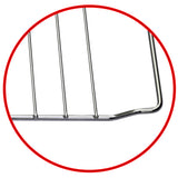 UNIQDEALZ Extra Tiefes 455x370x46 mm Set Backblech und Backrost Bosch/Siemens BSH-Gruppe für Teile 675876 und 662999/Constructa/Neff