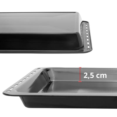 Backblech 422x370x25 mm Fettpfanne für AEG Electrolux Zanussi 3531939233