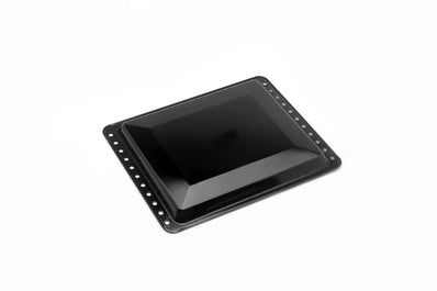 UNIQ DEALZ 460x370x25 mm Universal Backblech Fettpfanne emailliert / passend für Bosch / Siemens / Constructa / Neff BSH-Gruppe für Teile Nr. 675876 und 662999 / Balay / Profilo / Samsung / Gorenje / Teka / Beko